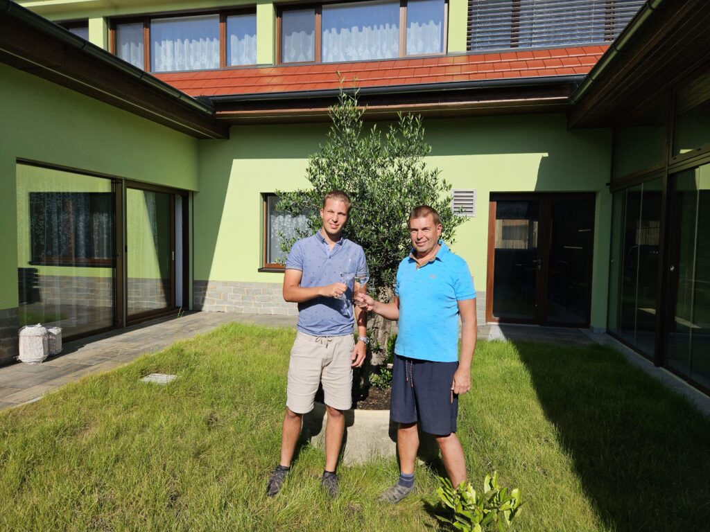 Majitelé penzionu Winifera v Pavlově.